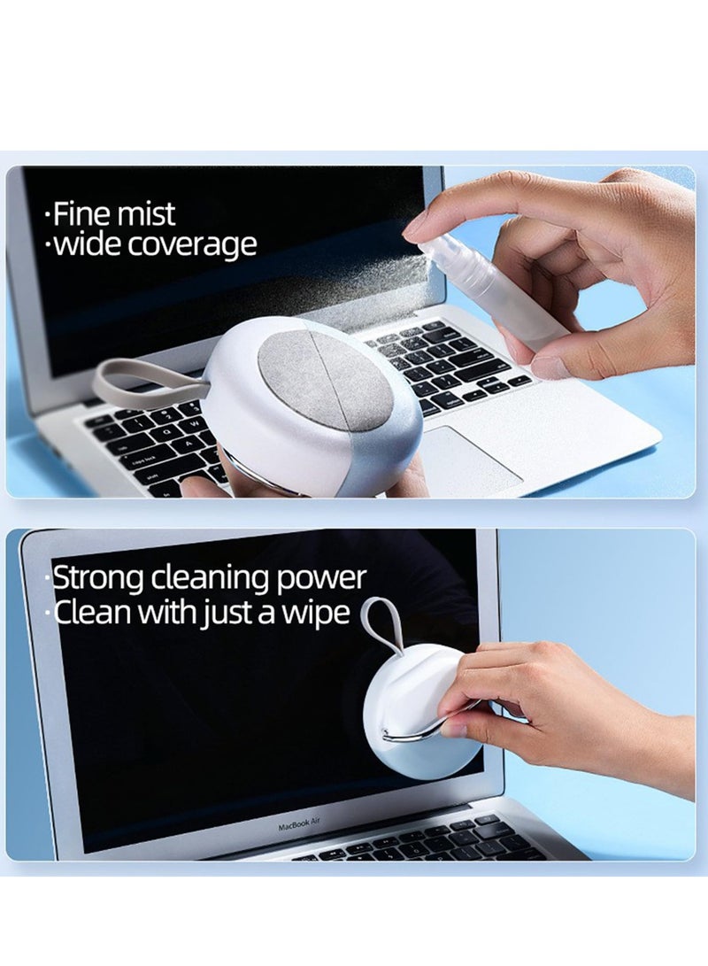 SYOSI Keyboard Cleaning Kit 10 in 1 Multifunctional Laptop Computer Screen Cleaning Brush With Microfiber Cloth And Brush Portable Headphone Earbud Phone Cleaning kit for AirPods Cell Phone Earphones - Image 5