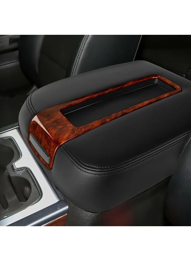 2PCS Car Center Console Armrest Panel Sticker For 2007 2014 Chevrolet GMC Trucks - Image 3