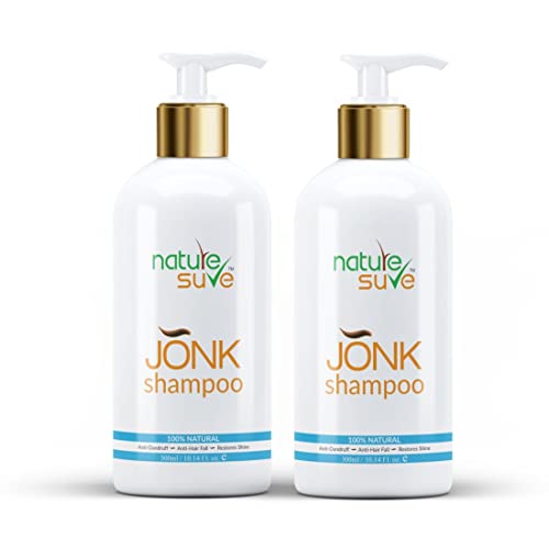 Nature Sure Jonk Shampoo Hair Cleanser for Men & Women - 2 Pack (300ml Each) - Image 1