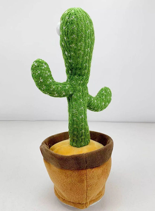 NIBEMINENT Dancing Plant Cactus Plush Stuffed Toy With Music - Image 4