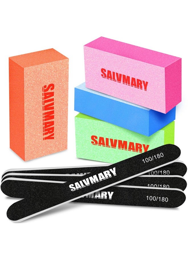 Nail Files And Buffers Professional Manicure Tools Kit 100180 Grit Double Sided Emery Boards For Nails 80100 Grit Nail Buffer Blocks Supplies For Home Salon 8Pcs - pzsku/Z1911B7D606EA3AE03F49Z/45/_/1721027080/cf5a96ef-5f20-43ae-acc3-d18ee74ef6e9