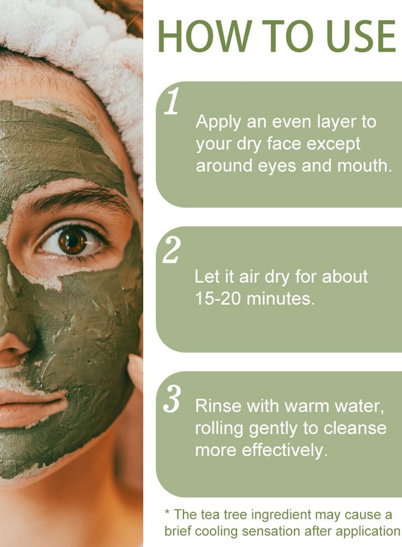 ك أو إي سي قناع الطين المُريح - قناع طيني مُرطب ومُنظف عميق للمسام مع مكونات مُشتقة من الطبيعة - يُتحكم في الزيوت ويُقلل من المسام ويُعطي بشرة مُشرقة لجميع أنواع البشرة - Image 3