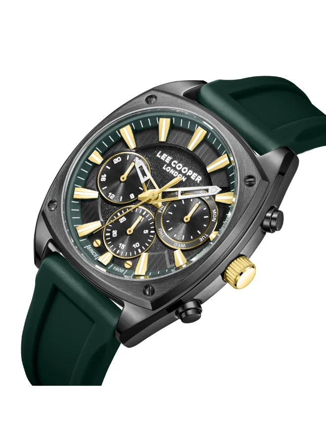 Lee Cooper Men's Silicone Multi Function Watch LC08237.065 - 43x50,5 mm