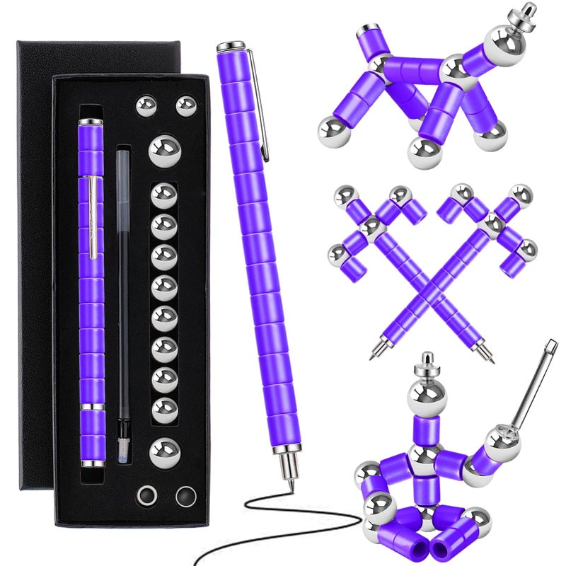 YYMHMF Fidget Pen Gifts for Men Teen Cool Stuff Gadgets for Men Women Fidget Toys for AdultsBest Friend Teen College Guys Gift Office Supplies for Desk Stress Anxiety Relief Toys - Image 2