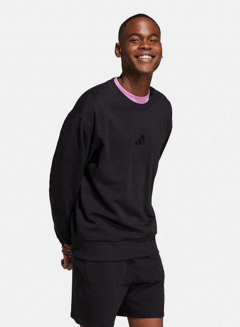 Adidas All Szn French Terry Crew - Image 4