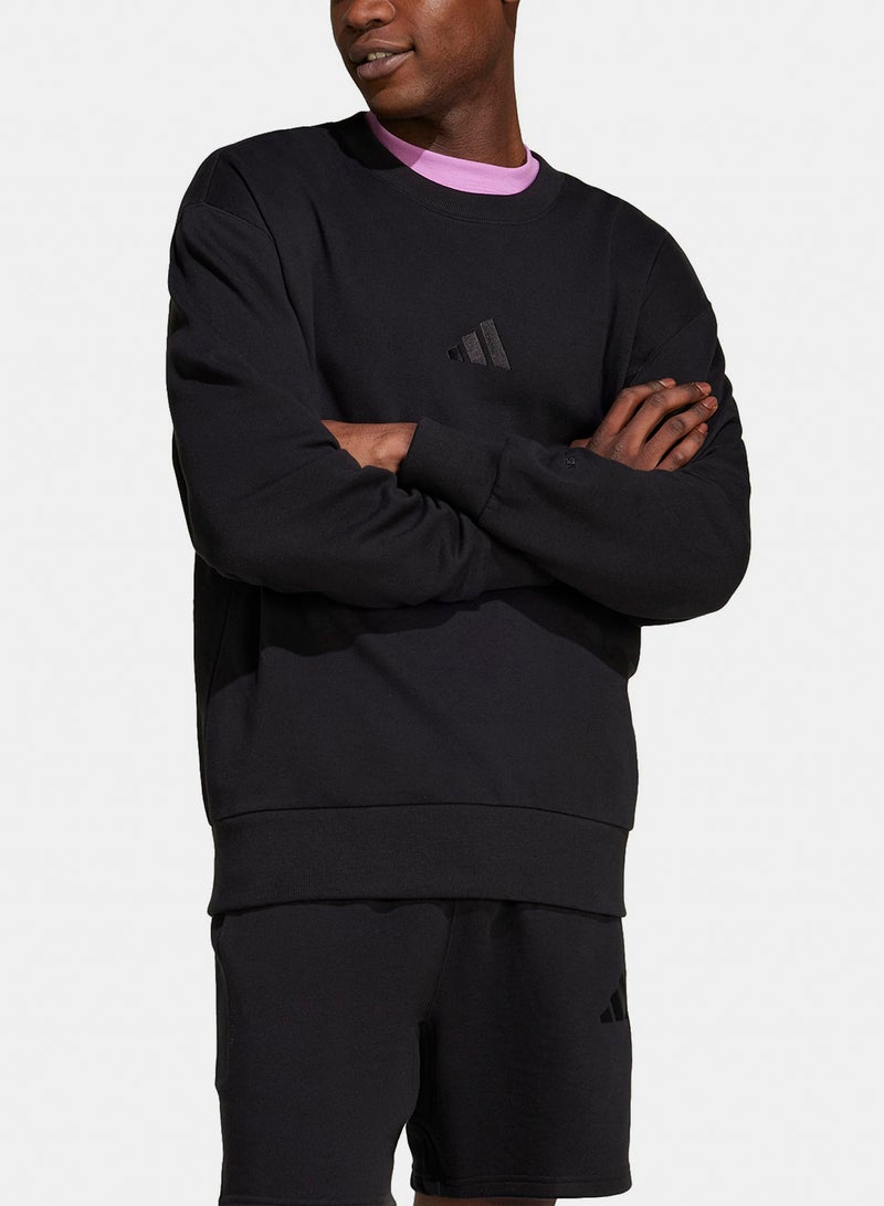 Adidas All Szn French Terry Crew - Image 2