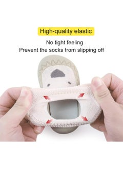 Oasisgalore Baby Toddler Non-skid Sock Shoes Non Slip Floor Slipper for Boys Girls First Walking 2 Pairs  - Image 3
