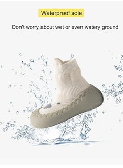 Oasisgalore Baby Toddler Non-skid Sock Shoes Non Slip Floor Slipper for Boys Girls First Walking 2 Pairs  - Image 5