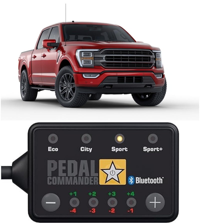 PEDAL COMMANDER Throttle Response Controller Compatible with Ford F150 20112025 PlugandPlay Upgrade 4 Driving Modes 36 Sensitivity Levels App Control and AntiTheft F150 Truck Accessories