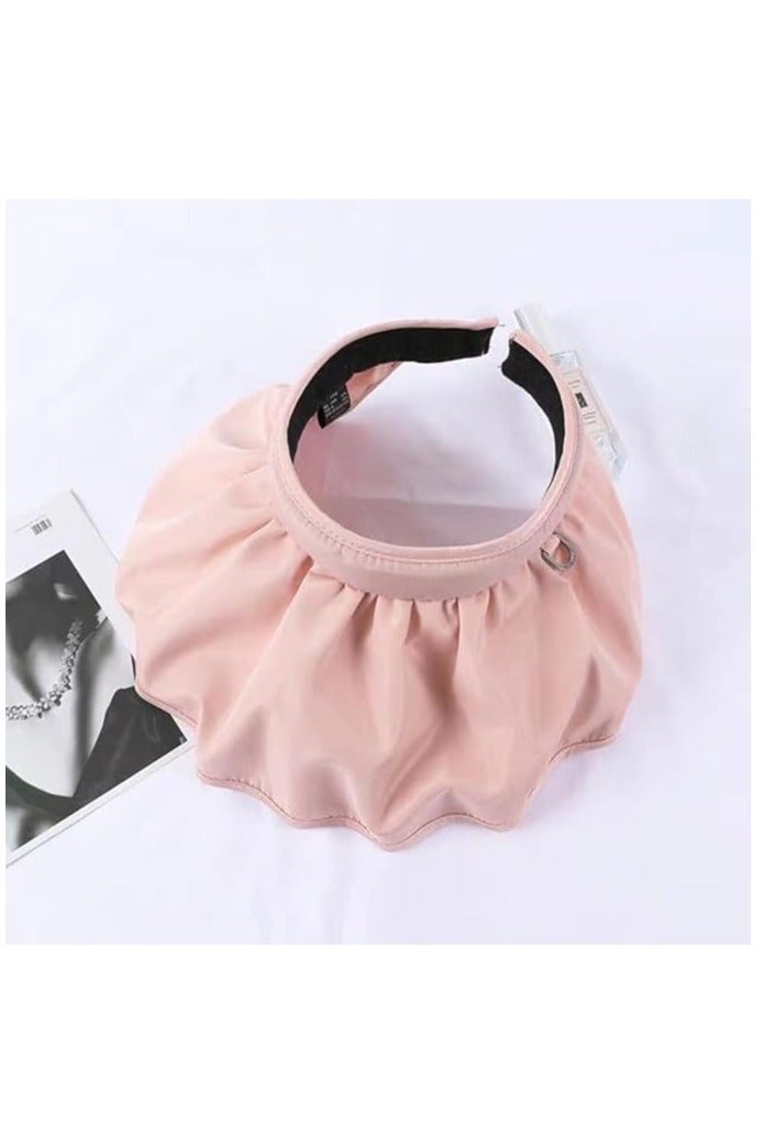 Etertoyle Large Brim Sun Hat UV Protection Foldable Visor Cap for Outdoor Trip - Image 4