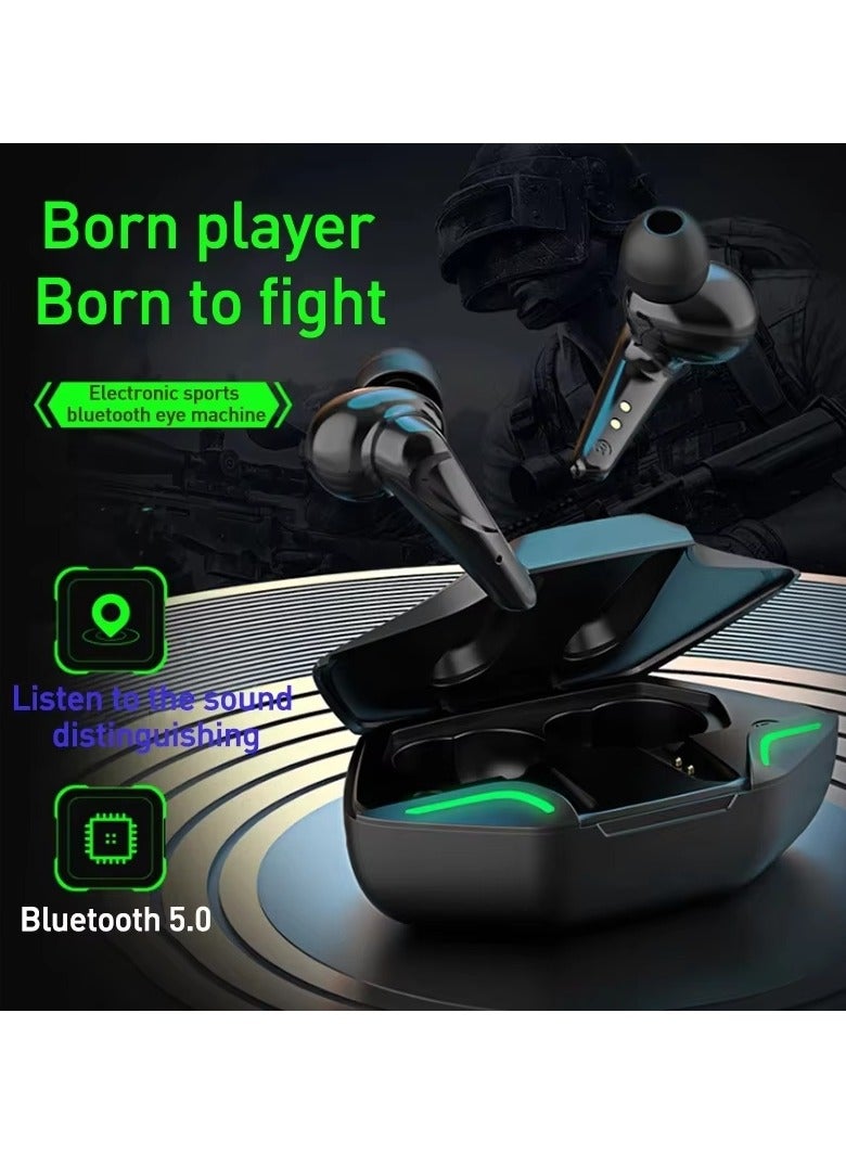Wireless Gaming Earphone Sports Bluetooth Headphones Stereo Headset TWS Music Earbuds with Microphone for Smartphone  - Image 3