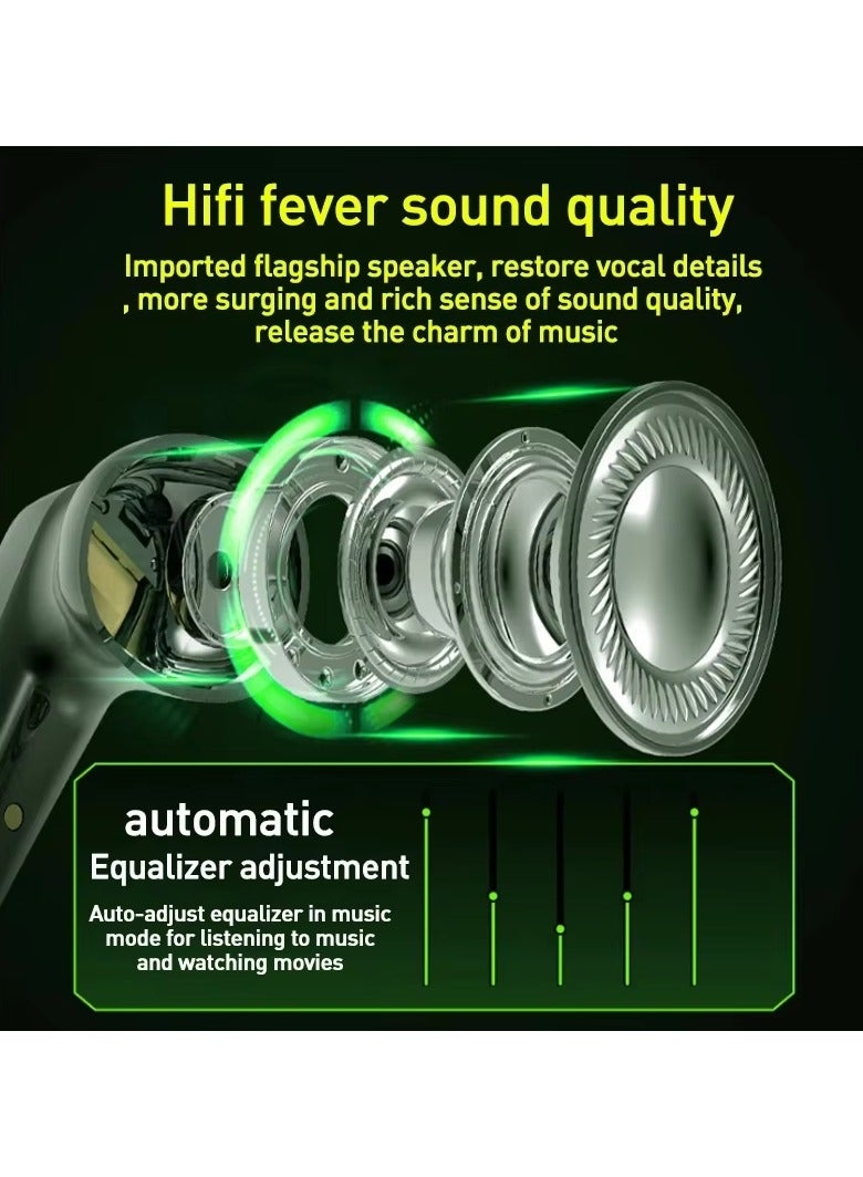 Wireless Gaming Earphone Sports Bluetooth Headphones Stereo Headset TWS Music Earbuds with Microphone for Smartphone  - Image 5