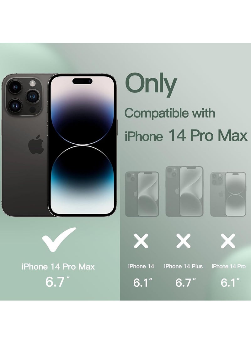 DUSALA iPhone 14 Pro Max Case, Liquid Silicone Phone Case for iPhone 14 Pro Max 6.7 Inch, Colorful Silky-Soft Protective Cover (Green) - Image 2