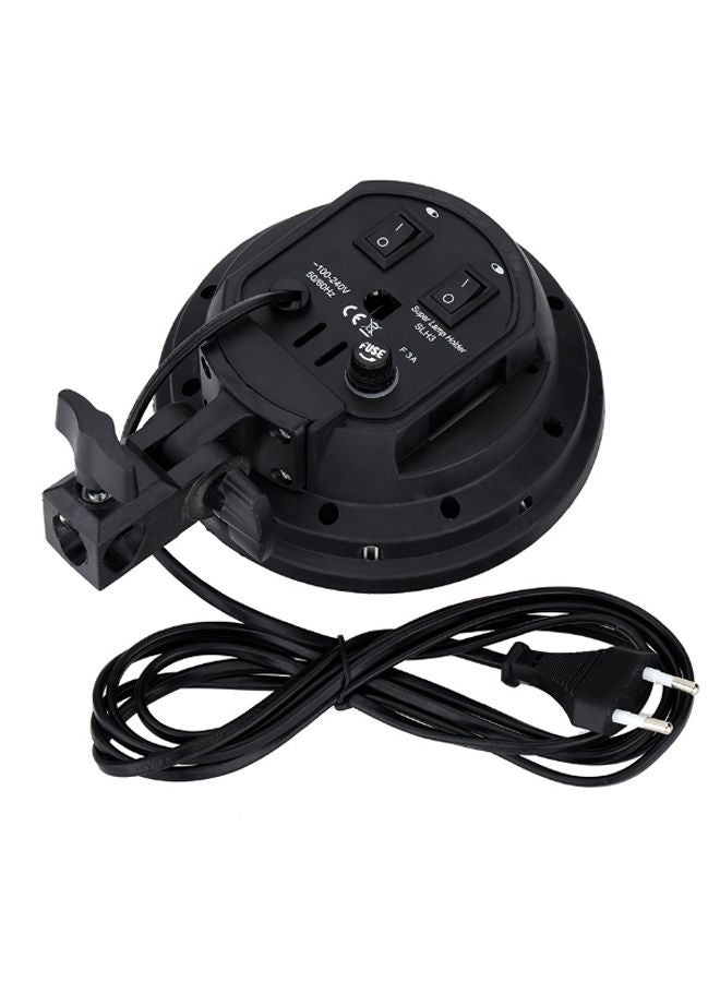 نيبمينينت محول 4 في 1 حامل مصابيح إضاءة كهربائية بمقبس أسود/ أبيض - Image 2