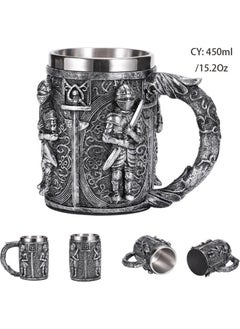 Keyfim Shop Knight Themed 3D Mug 