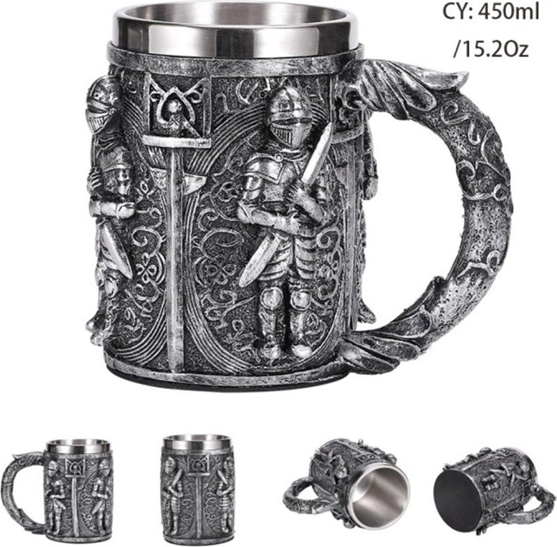 Knight Themed 3D Mug