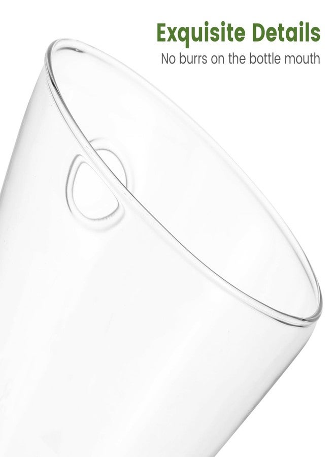 ياردوي مزهرية معلقة من ياردوي، وعاء نباتات عصارية شفاف للجدران، مثالي لتزيين المنزل، غرفة النوم، غرفة المعيشة، المكتب - Image 4