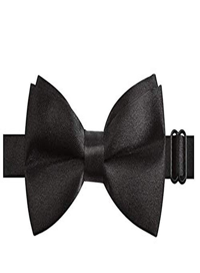 CLOTHERA Black Suspender and Bow Tie Set with Beige Jute Hat for Kids 6yrs to 12yrs - Image 3