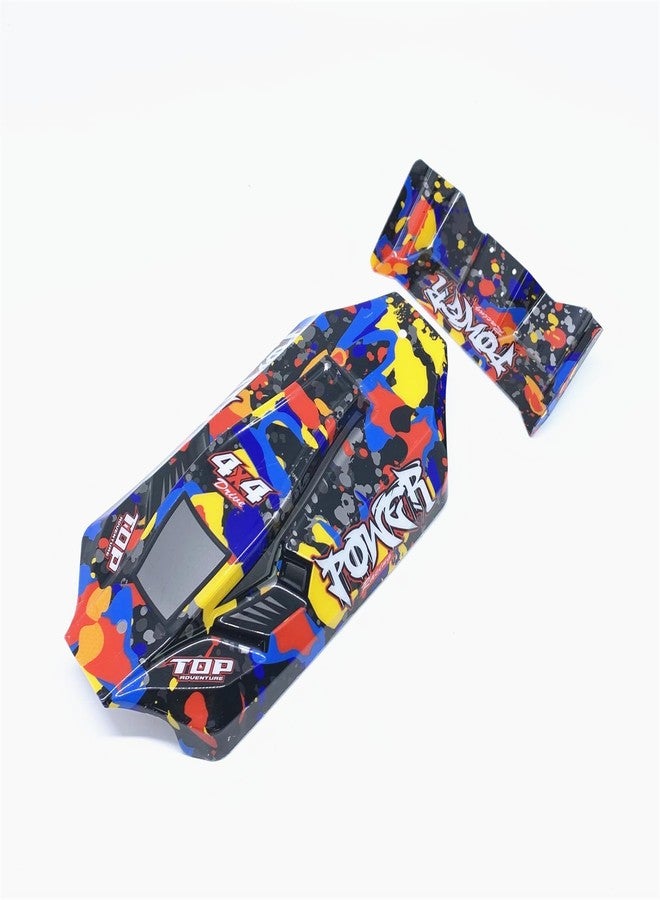 KingVal Replacement RC Car Shell Cover RC Spare Parts Compatible with WLtoys 124007 RC Car - Image 1