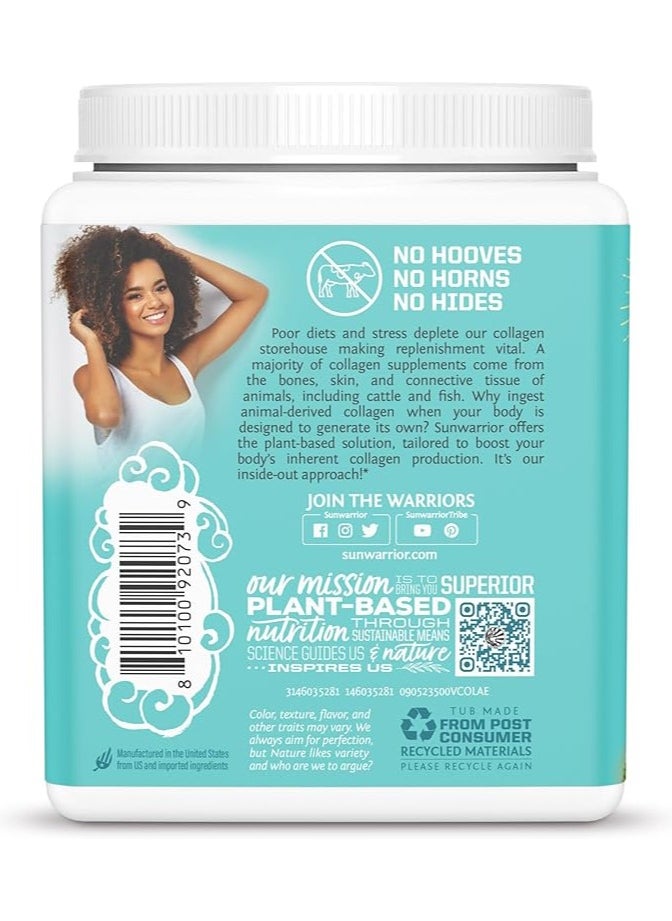 Sunwarrior Sunwarrior Plant-Based Collagen Building Protein Peptides Tahitian Vanilla – 500g, with Hyaluronic Acid & Biotin  - Image 5