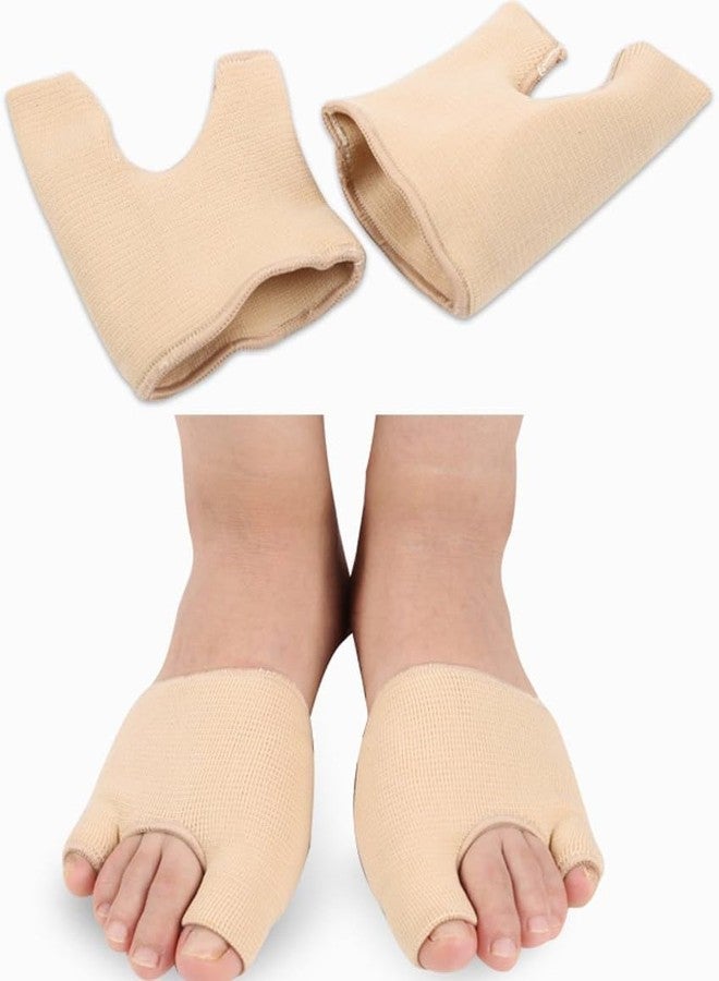 VRT Forefoot Pads,Hallux Valgus Correctors Socks, Metatarsal Pads Support Orthotic Insoles,Breathable Toe Correction Bunion Sole Ball of Foot Cushions (S) (Size 35 to 40 cm) - Image 2
