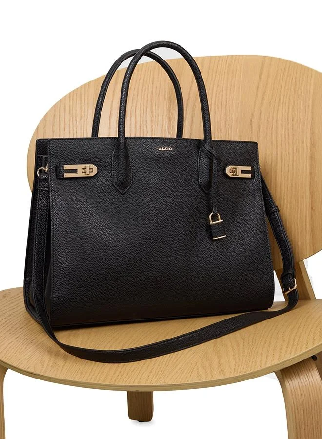 Aldo  Unabrin Ladies Black Satchel Bag for Women | Best Price UAE
