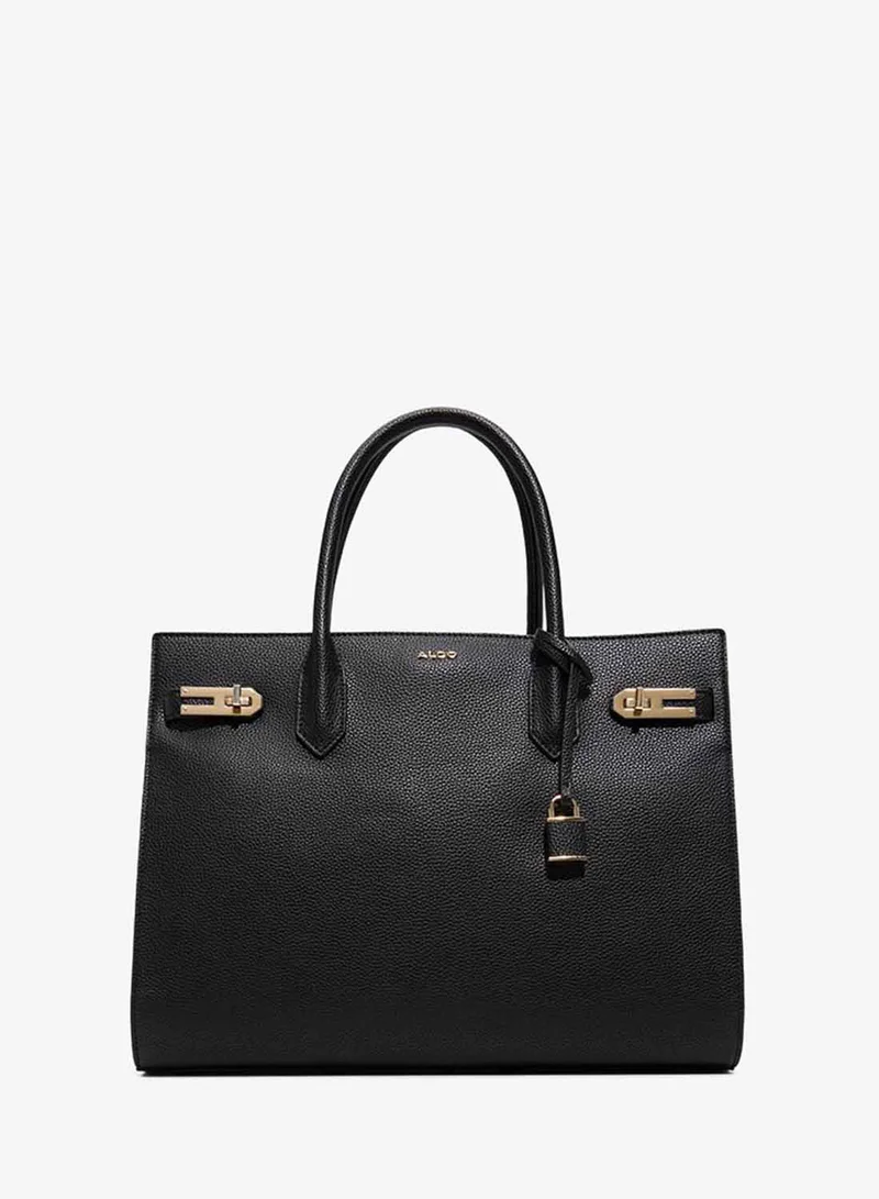Unabrin Ladies Black Satchel Bag