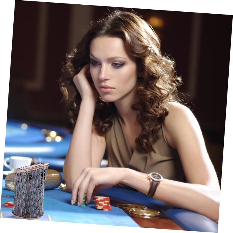 Electroplating Silver Dice Cup Set For Party Games Gatherings And Creative Decor - Image 3