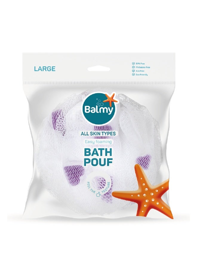 Balmy Bath Pouf/Large
