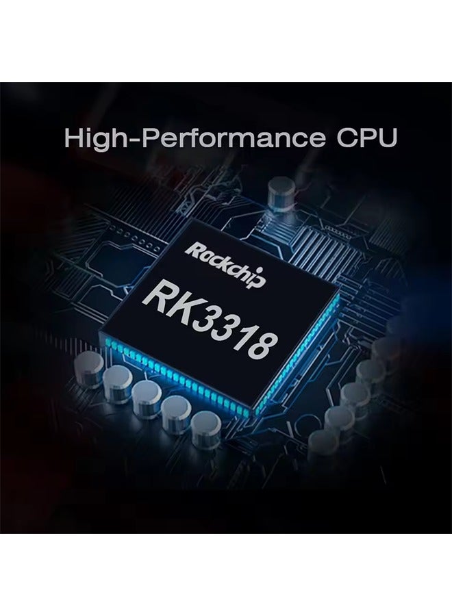 H96 Max V11 Smart TV BOX Android 11 4GB RAM Rockchip 3318 4K Google 3D Video BT4.0 4K Media Player Set Top Box - Image 4