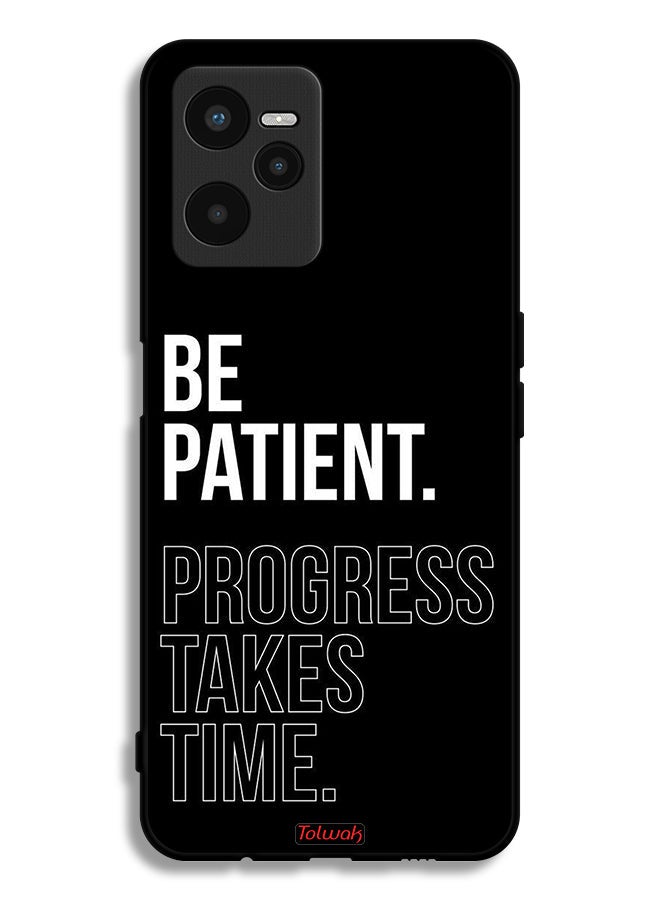 Tolwak Realme C35 Protective Case Cover Be Patient Progress Takes Time - Image 2