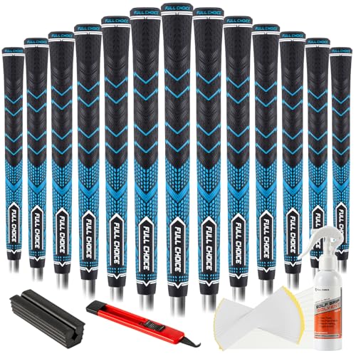 Full Choice 13 Pack Golf Grips Kits High Feedback and Traction Golf Club Grips All Weather Performance Golf Club Grips - Image 1