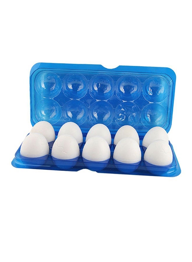 NIBEMINENT High-Quality Plastic Material 10-Piece Egg Roulette Elegant Toy For Kids - Image 4