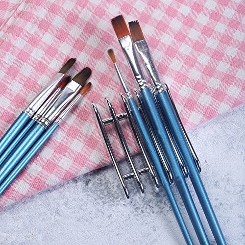 SK 5-Piece Decorating Brush Set Painting Brushes Fondant Sugar Craft Clay DIY Tools Set Pen Brush Kit - Image 4