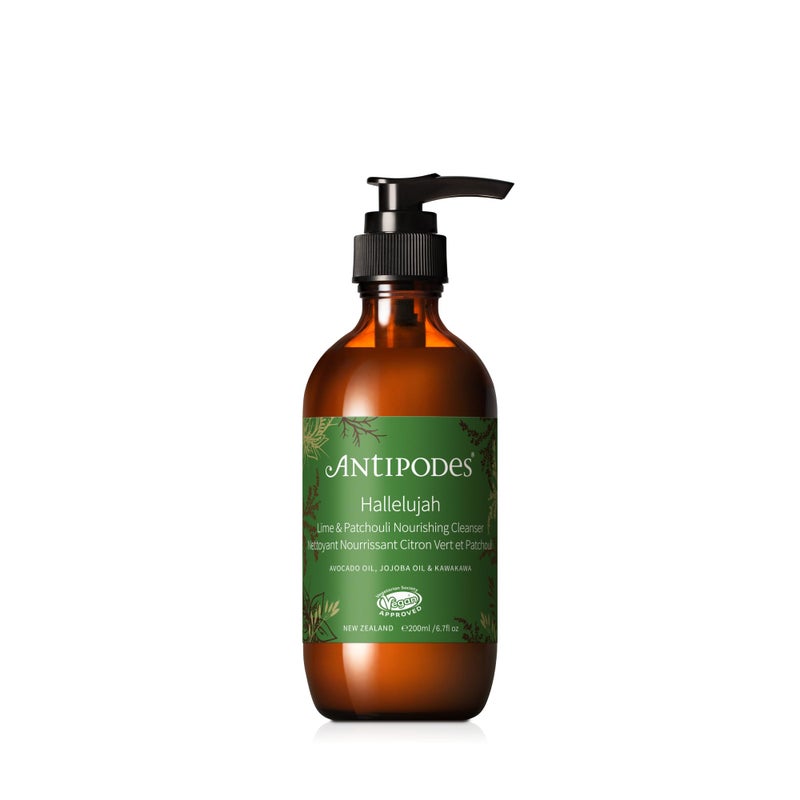 ANTIPODES Hallelujah Lime & Patchouli Cleanser, 200 ML - Image 1