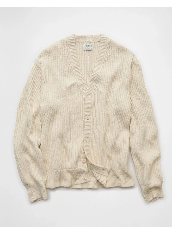 امريكان ايجل AE Washed Shaker Cardigan