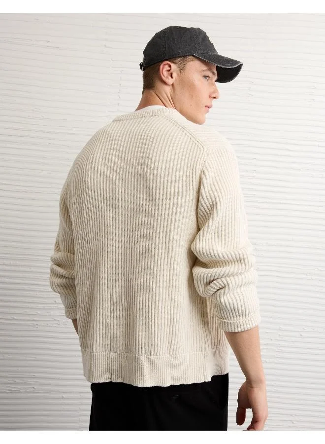 American Eagle AE Washed Shaker Cardigan