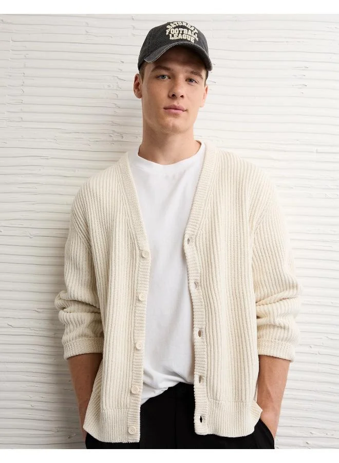 امريكان ايجل AE Washed Shaker Cardigan