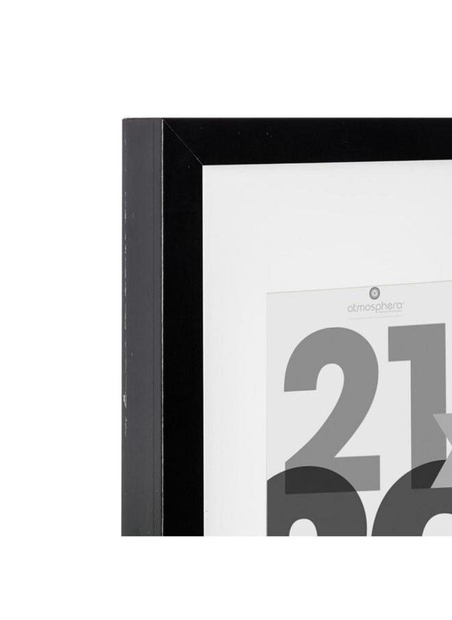 atmosphera Eva Wall Mounted Decorative Easy-Hanging Photo Frame Black 21 x 30cm 121157A  - Image 3