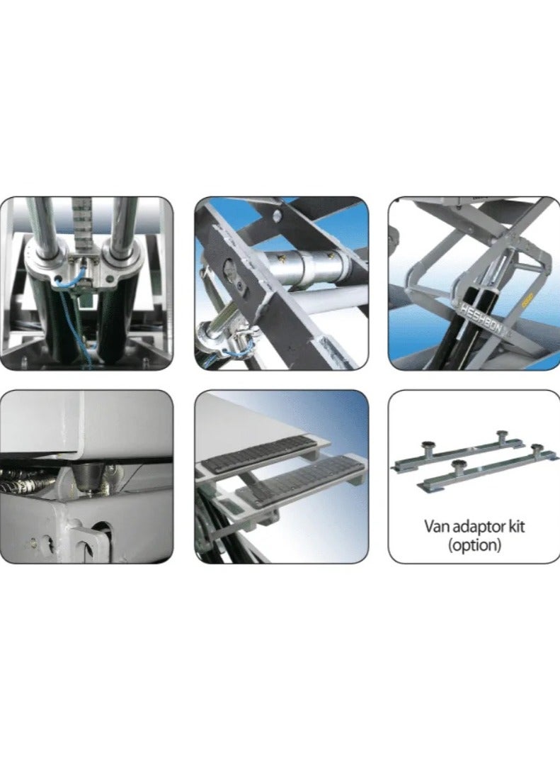 AMT رافعة هاشبون 3.5 طن مزدوجة المقص تحت الأرض، HL-35F هاشبون - Image 2