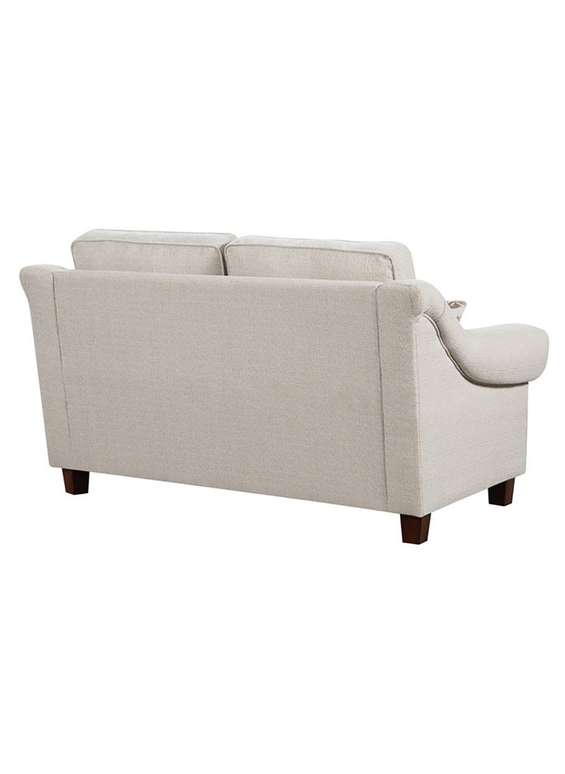 ROYALOAK Royaloak Oliver 2 Seater Fabric Sofa for Living Room – Compact, Comfortable, Modern Design with Wooden Frame  - Image 3