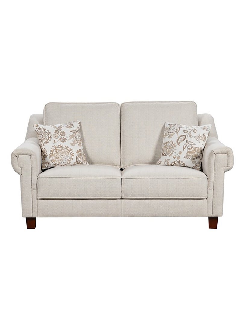 ROYALOAK Royaloak Oliver 2 Seater Fabric Sofa for Living Room – Compact, Comfortable, Modern Design with Wooden Frame  - Image 5