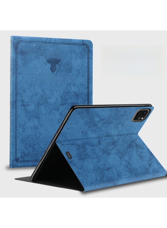 For The For Huawei Glory 5 Tablet 8 Computer M6 Protective Cover 5 Inch Tpu To Figure M38.4 Silicone Leather Case-Color:Brown Good Luck Dog Flat Leather Case-Applicable Model:For Huawei M5 8.4 Inch - Image 2