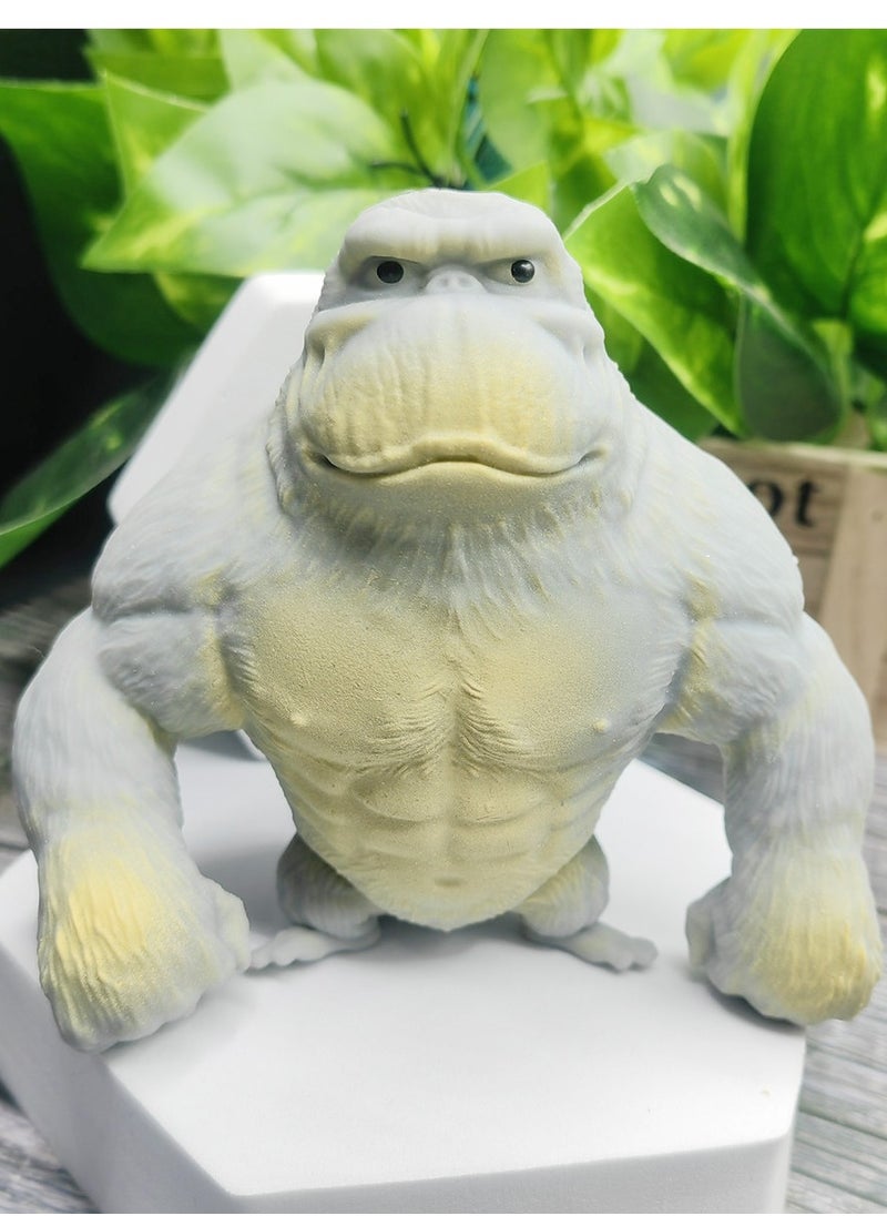 WooFree - Grey Gorilla Stress Relief Toy Sensory Toy for Anxiety ADHD and Autism - Image 1
