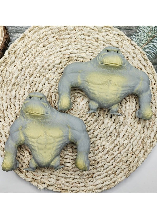 WooFree - Grey Gorilla Stress Relief Toy Sensory Toy for Anxiety ADHD and Autism - Image 1