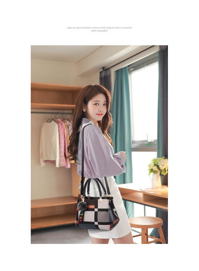 Handbags For Women, Fashion Plaid Pattern Crossbody Bag, Shoulder Bag, Small Tote Bag, Ladies Satchel Purse（Random grid style）  - Image 1