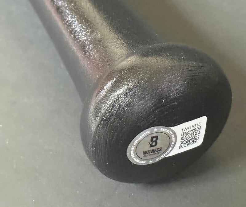 SidsGraphs Mike Sirota Los Angeles Dodgers Autographed Signed Bat Beckett Witness Hologram - Image 3