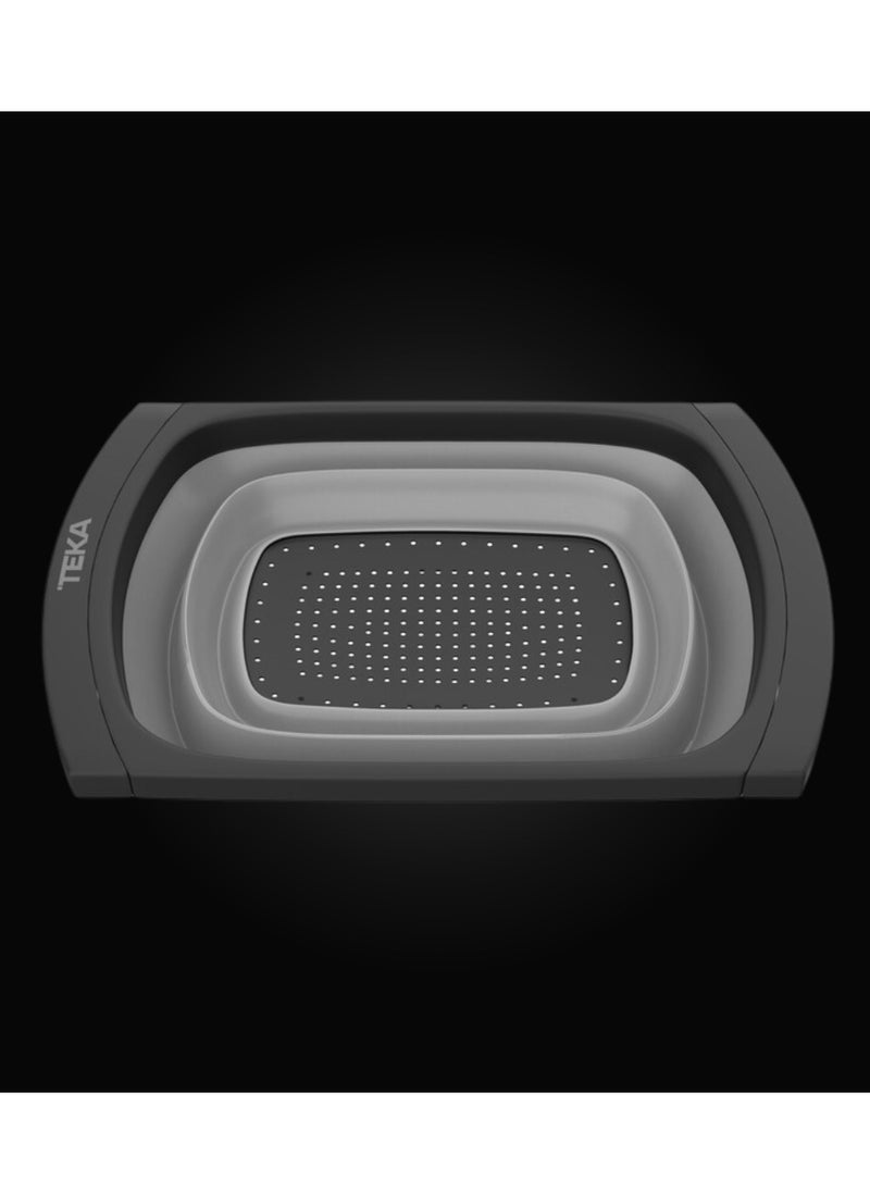 TEKA TEKA Universal Foldable Colander - Large Capacity up to 6 Litres, Dishwasher Safe  - Image 2