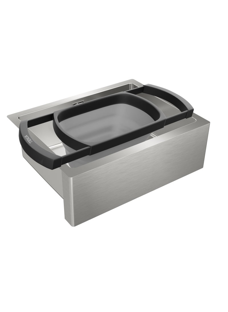 TEKA TEKA Universal Foldable Colander - Large Capacity up to 6 Litres, Dishwasher Safe  - Image 4