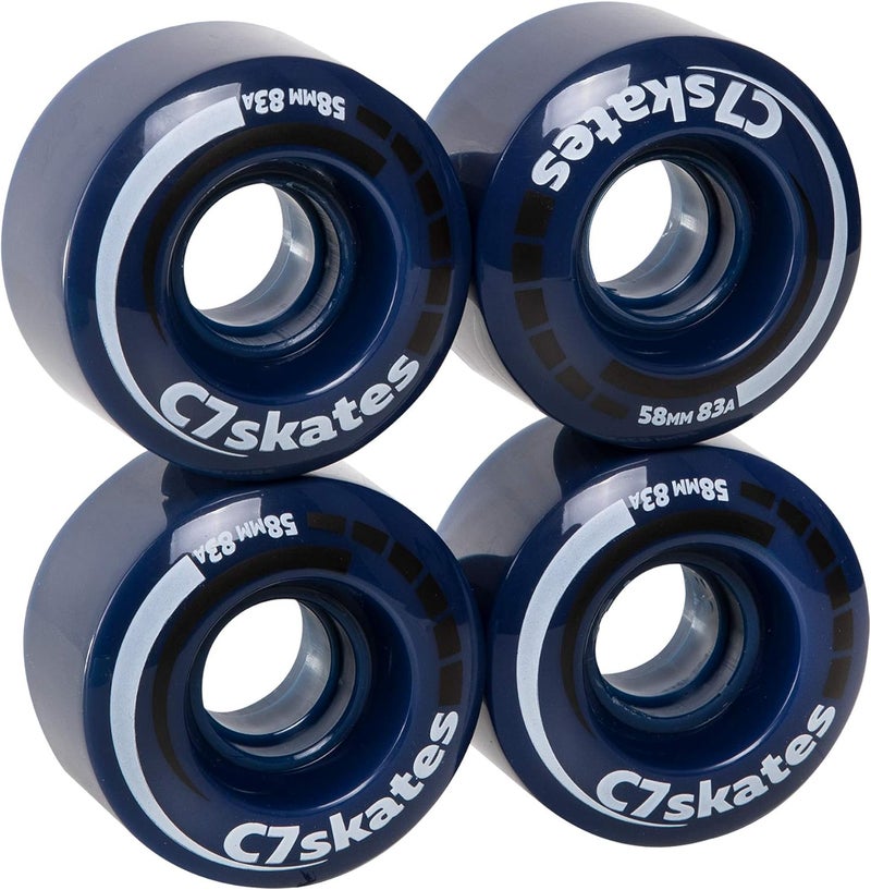 C SEVEN C7skates Premium Roller Skate Wheels (Blossom) - Image 1